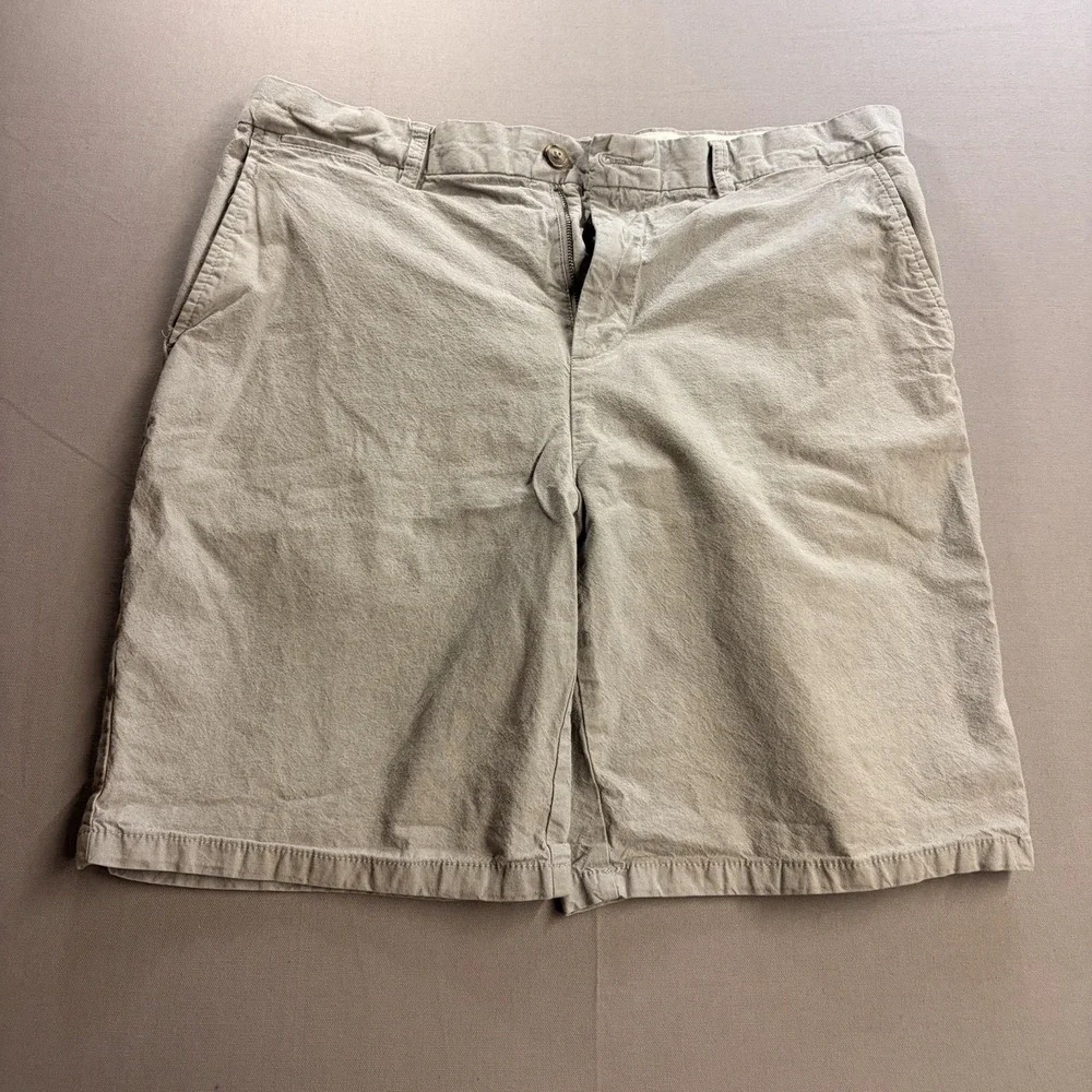 Old Navy Mens Shorts 38 Ultimate Slim Built-In Flex Gray Chino Casual
